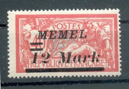 Memel 94II LUXUS**POSTFRISCH 8EUR (N0242 - Memelland 1923
