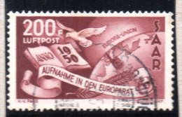 SARRE : PA N° 13 ° - Airmail