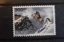 Islande - Année 1991 - 300k Kverkfjöll - Y.T. 694 - Oblitéré - Used - Gestempeld - Usados