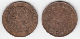 **** PAYS-BAS - NETHERLANDS - 2 1/2 CENTS 1877 WILLIAM III **** EN ACHAT IMMEDIAT - 1849-1890: Willem III.