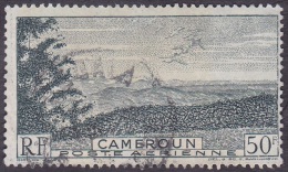 Cameroun Obl. N° PA  38 - Avion - Foumban, Chaîne De Montagnes De M'Papit - Airmail