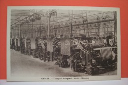 Delcampe - CHOLET ---Tissage De Bourgneuf  - Atelier Mécanique - Cholet