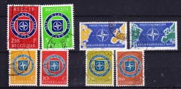 Nato / Otan 1959 4 Countries 8v Used (19722) - OTAN