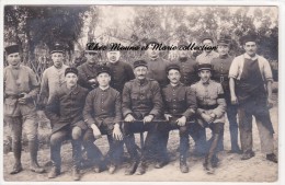 CARTE PHOTO MILITAIRE - 9 EME REGIMENT D ARTILLERIE COLONIALE - Régiments