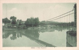 Libos - Le Pont Suspendu. - Libos