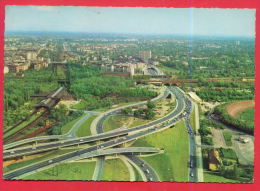 163635 /  Berlin - Stadtautobahn Am Messegelände - Luftbild Flugaufnahme Aerial Aerien  - Germany Deutschland Allemagne - Wilmersdorf