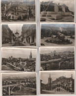 SUISSE  BERN   POCHETTE DE 12 PHOTOS époque 1940  Format 6x9 - Berna