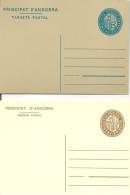 2 ENTIERS POSTALS FRANQUICIA POSTAL 1980 - Other & Unclassified