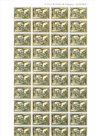 FEUILLE 80 TIMBRES ANDORRE ESPAGNOL  REF:F - Other & Unclassified