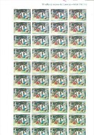 FEUILLE 80 TIMBRES ANDORRE ESPAGNOL  REF:E - Other & Unclassified