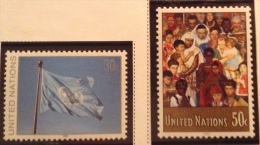 United Nations New York MNH** 1991 Mi # 619/620 - Ungebraucht