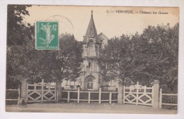 CPA DPT 78 VERNEUIL, CHATEAU DES GROUES En 1915!! - Verneuil Sur Seine