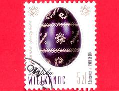 POLONIA - POLSKA - Usato - 2014 - Uovo Di Pasqua - Easter Egg Opoczyńska - 5 Zl - Gebraucht
