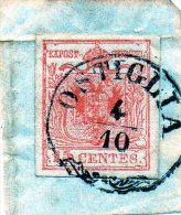 B - 1850 Italia - Lombardo Veneto - Lombardo-Vénétie