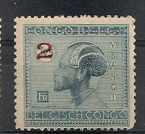 CONGO BELGE 161 MNH Gomme Altérée Mint * - Unused Stamps