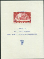 ÖSTERREICH / WIPA 1965 / Neudruckblock - Probe- Und Nachdrucke