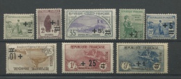 1922 Orphelins Surchargés 162/169 **    Cote 500 E   Superbes - Unused Stamps