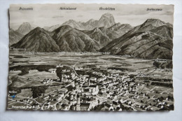 (6/3/33) AK "Bad Aibling" Panorama Mit Brünnstein, Hochsalwand, Wendelstein Und Breitenstein - Bad Aibling