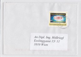 1309q: Personalisierte Marke Aus Österreich "E- Check" Gest. PA 2512 Tribuswinkel - Timbres Personnalisés