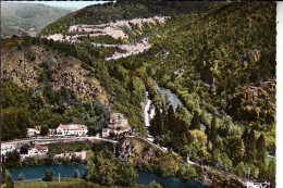 F 63390 CHATEAUNEUF LES BAINS, Vue Airienne, CIM-Macon - Manzat