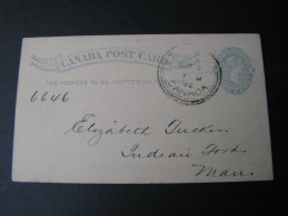 == Canada Karte 1892 - 1860-1899 Regno Di Victoria