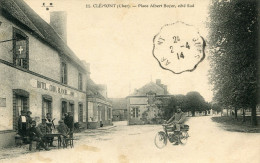 CLEMONT(CHER) HOTEL DE LA CROIX BLANCHE(MOTO) - Clémont