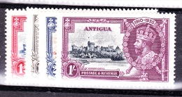 Antigua, 1935, SG 91 - 94, Complete Set Of 4, Mint, Very Lightly Hinged - 1858-1960 Crown Colony