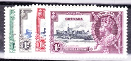 Grenada, 1935, SG 145 - 148, Complete Set Of 4, Mint, Very Lightly Hinged - Grenada (...-1974)