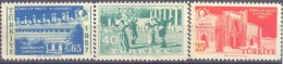 1957. Turkey, Congresses,Mich.1526-28, 3v,mint/** - Neufs