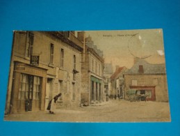 37) Reugny - Place D'arme " Café Tabac Et Café Du Midi "   - Année 1908 - EDIT - Lagorse - Reugny
