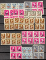 Belgie - Belgique : Ocb Lot Dienstzegels   ** MNH  Enkele Roestvlekjes Op Gom    (zie  Scan ) - Postfris