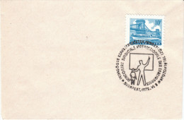 Ungarn 1972  Sonderstempel  " Internat. Treffen Der Gewerkschaften Für Erziehung " Auf Mini- Umschlag/ Little Cover - Marcophilie