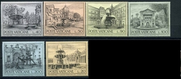 1975 Vaticano, Fontane , Serie Completa Nuova (**) - Unused Stamps