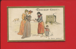 LOUIT CHROMO CHAMPENOIS ROULOTTE BOHEMIENS BONNE AVENTURE MAGIE DIVINATION LIGNES MAIN SALTIMBANQUE - Louit