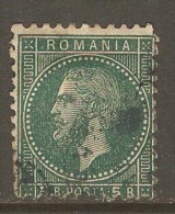 ROMANIA    Scott  # 68A  F-VF USED - 1858-1880 Moldavië & Prinsdom