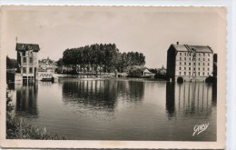 CPSM 53 CHATEAU GONTIER LE BARRAGE DE PENDU 1953 - Chateau Gontier