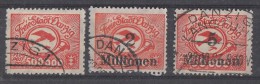 Danzig Minr.178-180 Gestempelt - Used