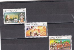 Botswana Nº 331 Al 333 - Botswana (1966-...)