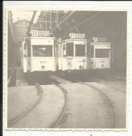 PHOTO , BELGIQUE , Tramway , Non Localisée  , 1968 , 8 X 8 - Treni