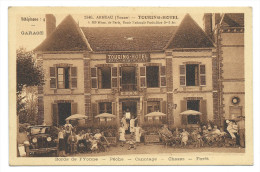 ARMEAU (Yonne) TOURING HÔTEL Café Restaurant - "E. Simon" - Pêche, Canotage, Chasse - Animée - Zonder Classificatie