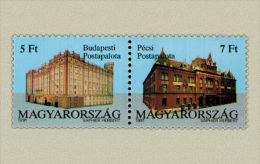 HUNGARY 1991 HISTORY Architecture BUILDINGS - Fine Set MNH - Unused Stamps