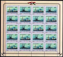 HUNGARY 1993 TRANSPORT Boats SHIPS - Fine Sheet MNH - Unused Stamps