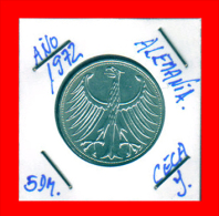 ALEMANIA R.F. MONEDAS DE 5.00 DM -AÑO 1972-CECAS.-J - 5 Marchi