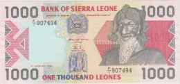 SIERRA LEONE  BANKNOTE    VF++   Ref  647 - Sierra Leona