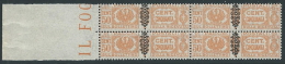 1945 LUOGOTENENZA PACCHI POSTALI 50 CENT QUARTINA MNH ** - SV13-9 - Colis-postaux