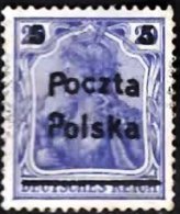 POLAND 1919 5h On 20pf Of Germany Mint - Neufs