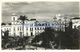 3281 BOLIVIA LA PAZ CHURCH IGLESIA SAN DOMINGOS & SAN FRANCISCO POSTAL POSTCARD - Bolivien