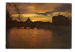 Italie: Roma, Rome, Roma Ponte E Castel S. Angelo, Pont Et Chateau Saint Ange (15-818) - Castel Sant'Angelo