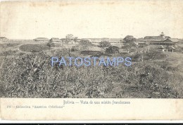 3293 BOLIVIA VISTA DE UNA MISION FRANCISCANA POSTAL POSTCARD - Bolivia