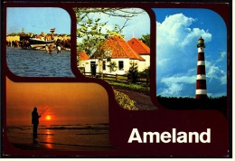 Westfriesische Insel Ameland  -  Mehrbild-Ansichtskarte Ca. 1981  (4185) - Ameland